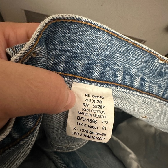 Classic Blue Denim Jeans - Picture 4 of 5